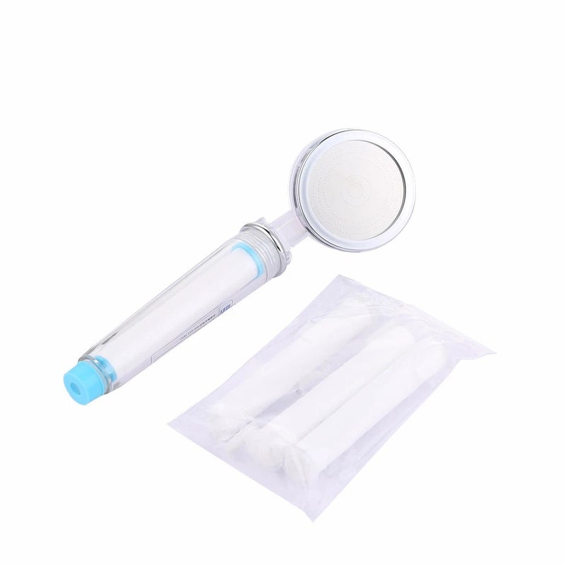 Bluejw Professional Hydrotherapy Shower Head with Filter - High Output Handheld Showerhead Filter for Hard Water & Chlorine Removal - Bathroom Showerhead Filters System - Image 2